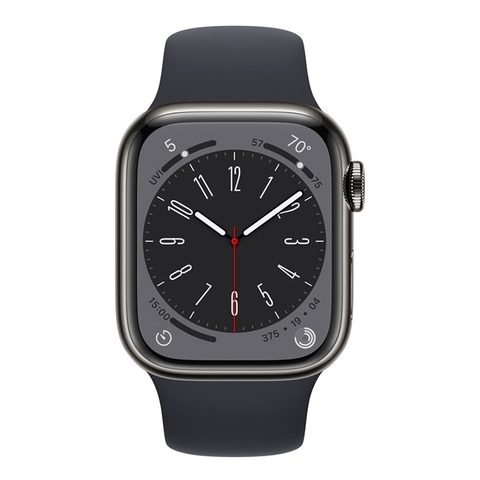 Apple Watch Series 8 Thép - Dây thể thao GPS + Cellular