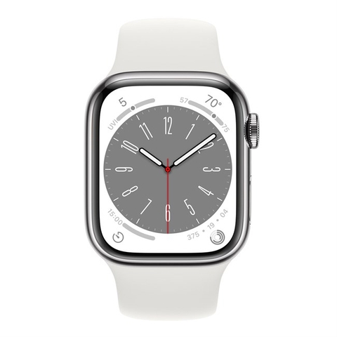 Apple Watch Series 8 Thép - Dây thể thao GPS + Cellular