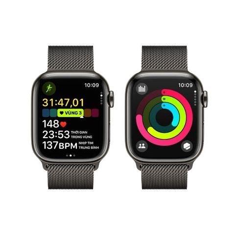 Apple Watch Series 9 Thép (GPS + Cellular) | Milanese Loop