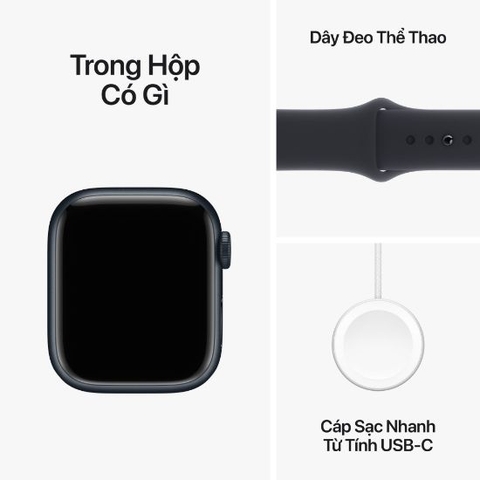 Apple Watch Series 9 Nhôm (GPS) - Sport Band