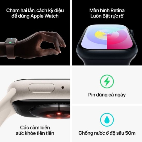 Apple Watch Series 9 Nhôm (GPS) - Sport Band