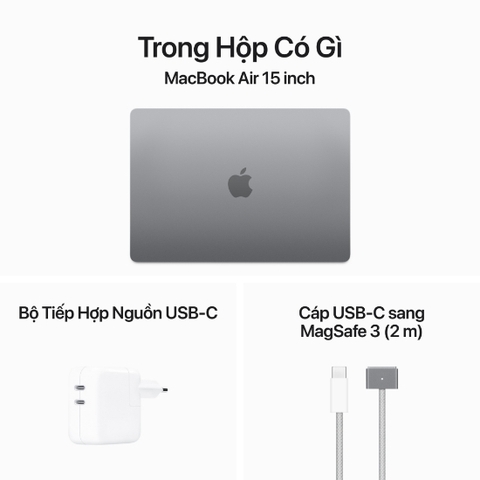 MacBook Air M3 15 inch 2024 - Chính hãng VN