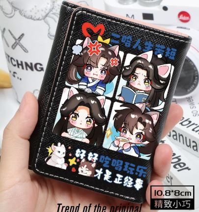 Ví Husky và sư tôn mèo trắng Mẫu 2