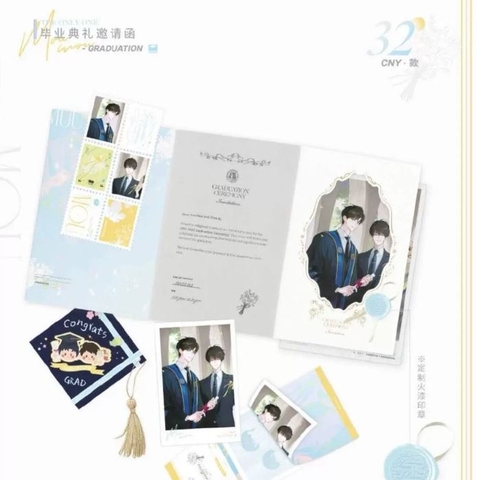 Bộ card Tốt nghiệp Mỗ mỗ chính hãng