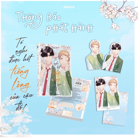 Tớ nghe được hết tiếng lòng của cậu đó