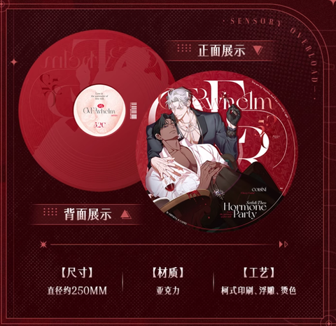 Đĩa giả CD arcylic Smyrna & Capri - Chuyện tình alpha chính hãng Mẫu 1