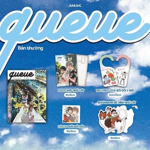 QUEUE - KII KANNA ARTBOOK [Tên gọi tắt: Artbook Người lạ bên bờ biển] [BẢN THƯỜNG]