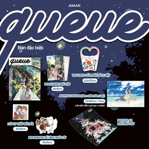 QUEUE - KII KANNA ARTBOOK [Tên gọi tắt: Artbook Người lạ bên bờ biển] [BẢN ĐẶT BIỆT]
