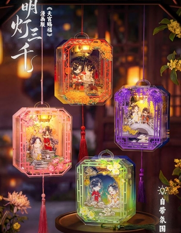 Đèn lồng Arcylic Thiên quan tứ phúc ngẫu nhiên chính hãng