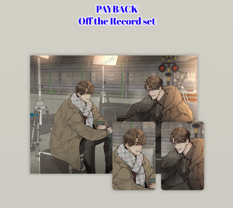 Set phụ kiện poster Payback chính hãng Mẫu 4