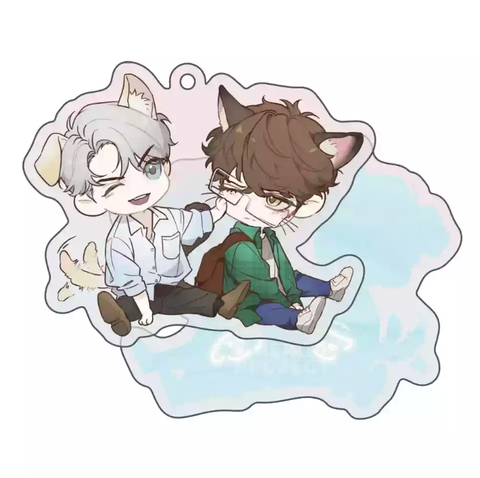 Mặt dây chuyền arcylic Nerd Project chính hãng Mẫu 1