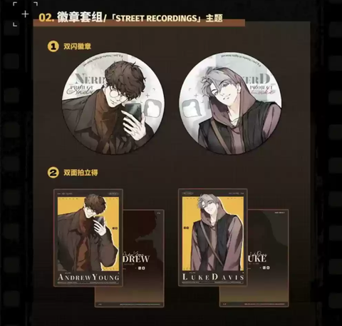 Set huy hiệu Nerd Project chính hãng Mẫu 3