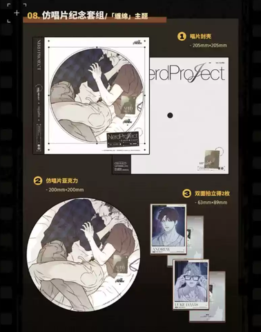 Set CD giả trưng bày Nerd Project chính hãng Mẫu 1