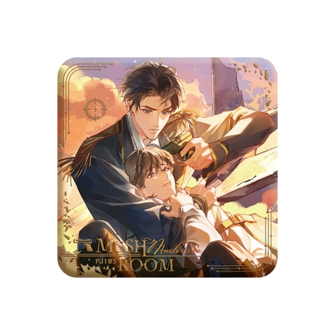 Huy hiệu Cây nấm nhỏ chính hãng Mẫu 14