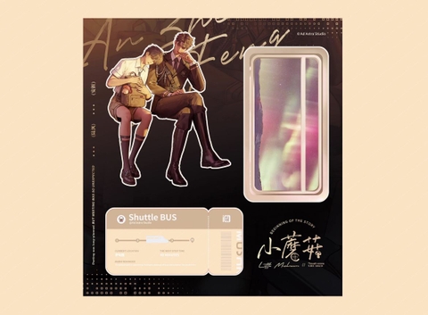 Standee Cây nấm nhỏ chính hãng Mẫu 31