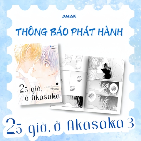 TRUYỆN TRANH 25 GIỜ, Ở AKASAKA - TẬP 3