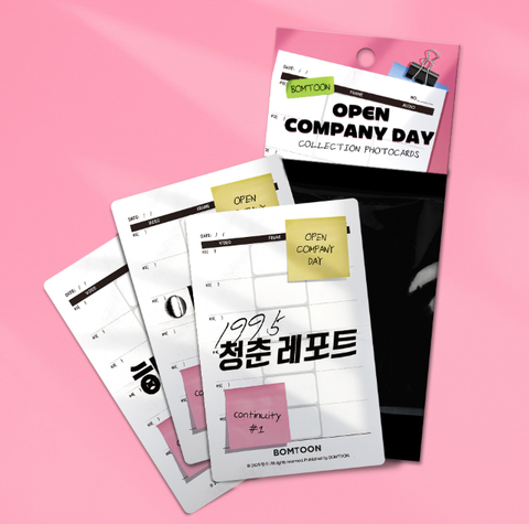 Pack Open Company Day Bomtoon B Collection chính hãng