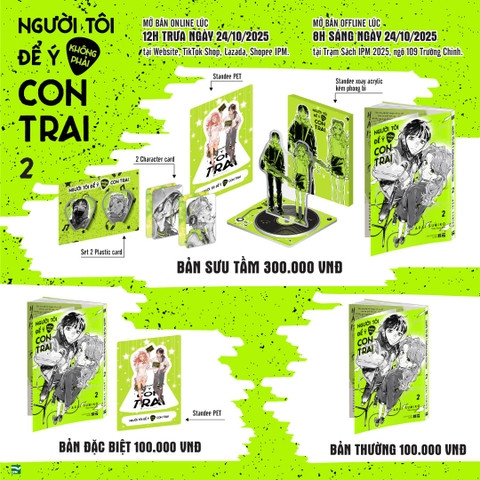 NGƯỜI TÔI ĐỂ Ý KHÔNG PHẢI CON TRAI - 2 [BẢN ĐẶC BIỆT]