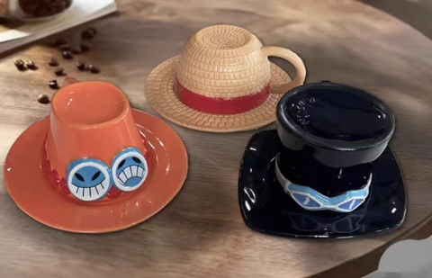 Cốc/ Ly sứ One piece - Ace