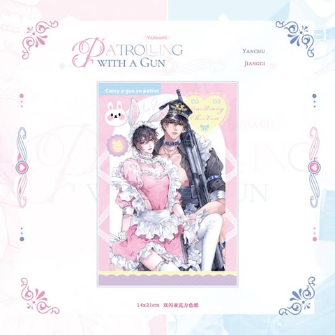 Shikishi Mang súng đi tuần chính hãng Mẫu 2