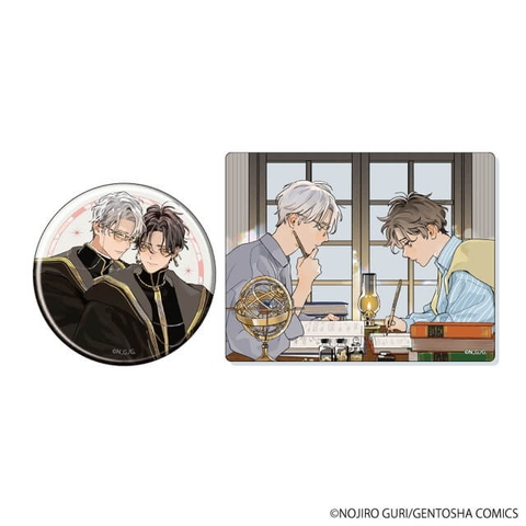 Huy hiệu kèm thẻ Kingin Sasameku Himitsu wa Yoru chính hãng Mẫu 1