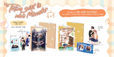 Truyện tranh GIẶT LÀ NHÀ MINATO - 4&5