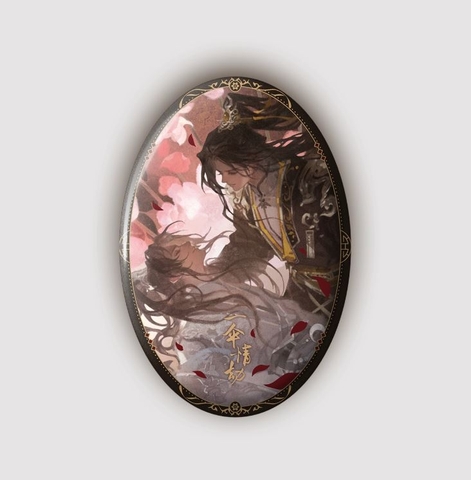 Huy hiệu Husky và sư tôn mèo trắng chính hãng Mẫu 3