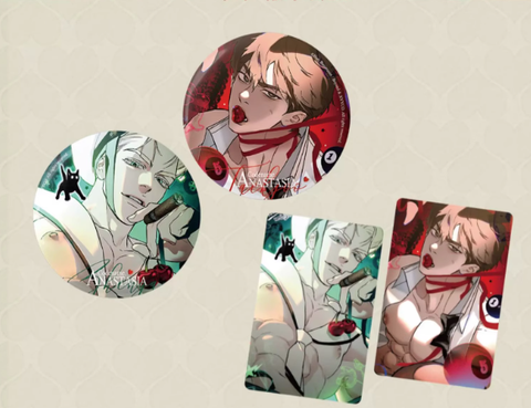 Bộ huy hiệu Codename Anatasia chính hãng mẫu 3