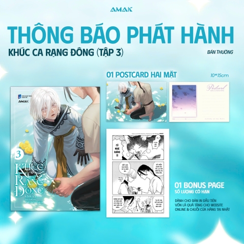 Truyện tranh KHÚC CA RẠNG ĐÔNG - TẬP 3 (BẢN THƯỜNG)
