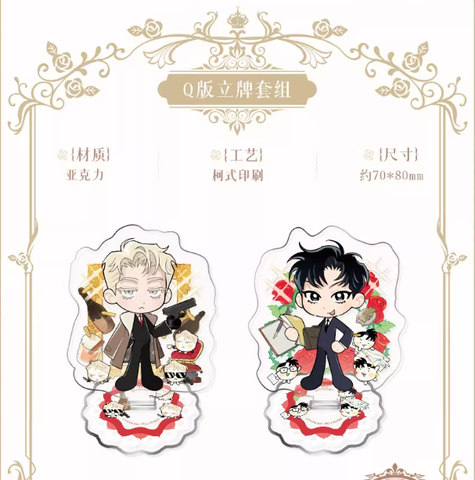 Set Standee Hoa hồng và rượu vang chính hãng Mẫu 4