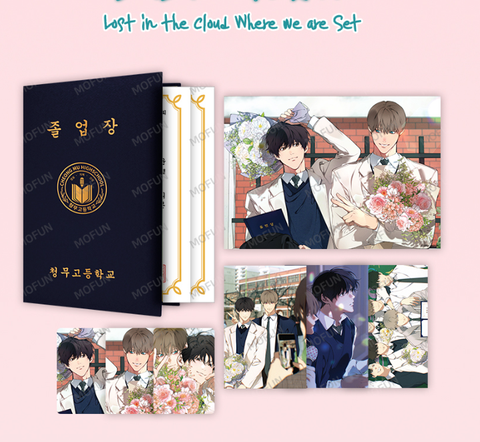 Set card Lạc giữa tầng mây chính hãng mẫu 2