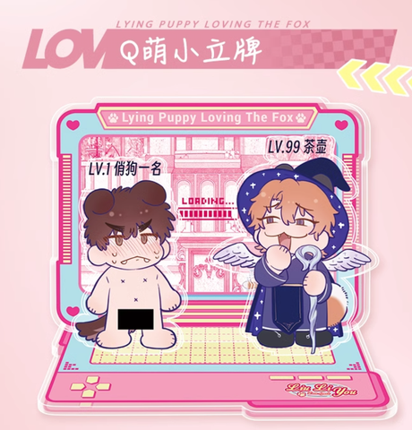 Standee Cún con nói dối sẽ bị ăn thịt chính hãng Mẫu 1