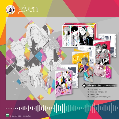 Truyện tranh Given - BẢN VIỆT - TẬP 4-6 [BẢN SƯU TẦM]