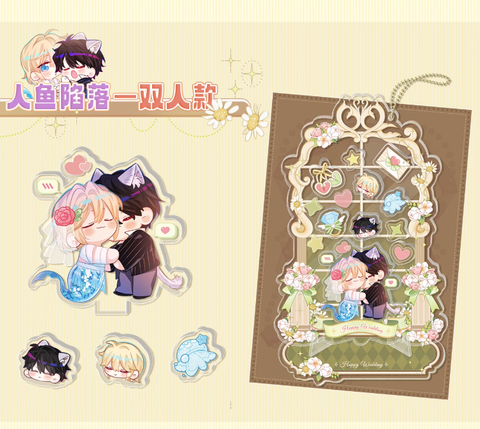 Standee Nhân ngư rơi xuống chính hãng Mẫu 29