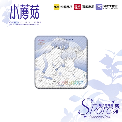 Huy hiệu Cây nấm nhỏ chính hãng Mẫu 18