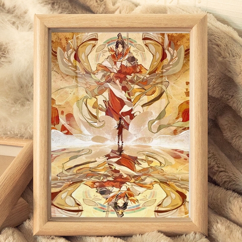 Khung ảnh Thiên quan tứ phúc mẫu 31