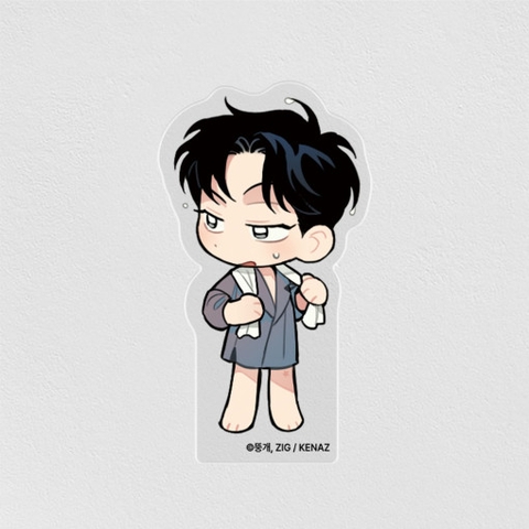 Arcylic đứng Hoa hồng và rượu vang chính hãng mẫu 2