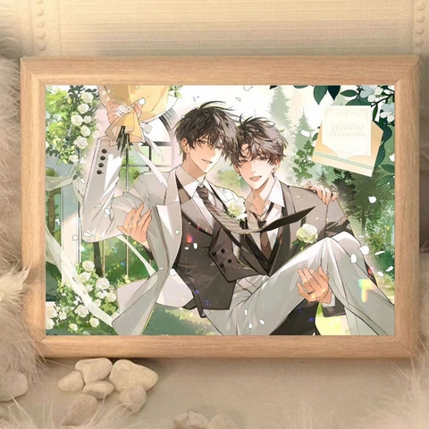 Khung ảnh Ngụy trang học tra 17*21cm  Mẫu 15