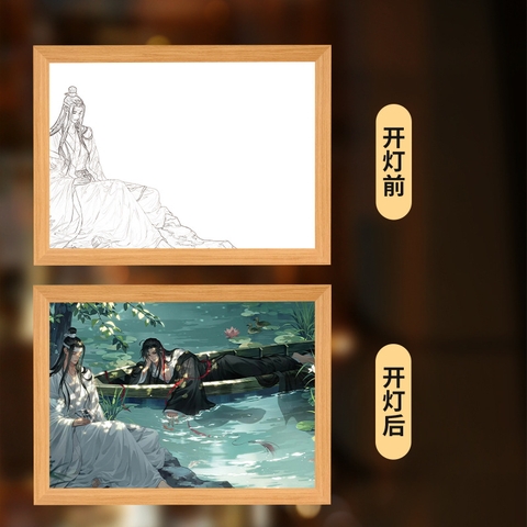 Tranh phát sáng Ma đạo tổ sư Mẫu 3