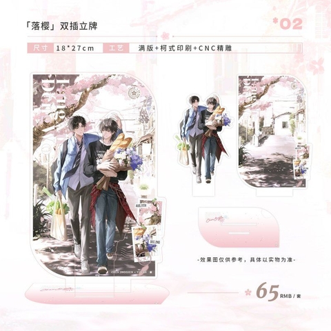 Standee Tan học đợi tôi chính hãng Mẫu 2