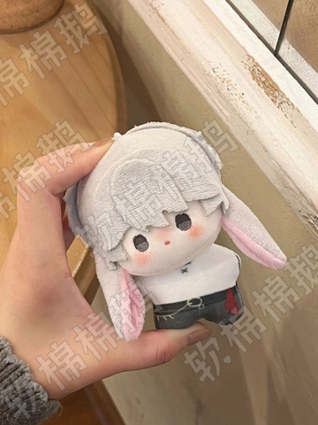 Doll 10 cm Chấp sự thỏ tai cụp Mẫu 1