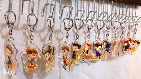 Set Móc khóa SCI mê án tập - HÀNG CHÍNH HÃNG