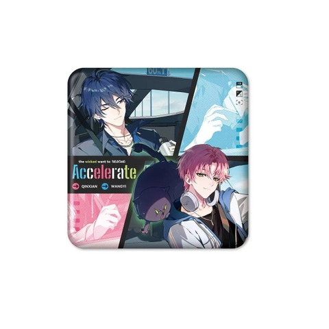 Huy hiệu Tôi muốn làm một kẻ đại xấu xa chính hãng Mẫu 13