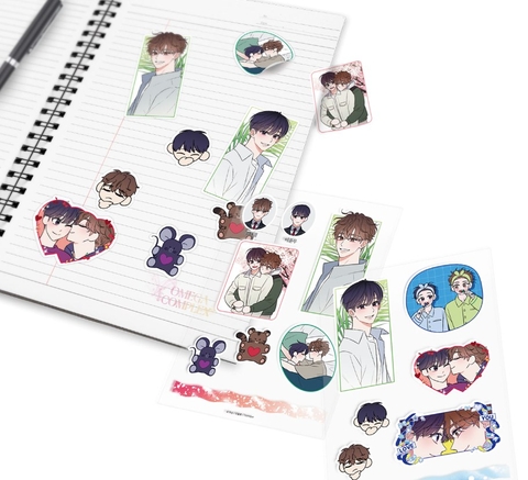 Set Sticker sinh viên Phức cảm Omega mẫu 1 - HÀNG CHÍNH HÃNG