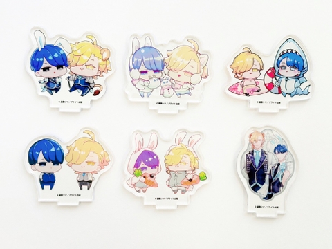 Set 6 standee Beta đáng thương không biết yêu - chính hãng hàng Nhật