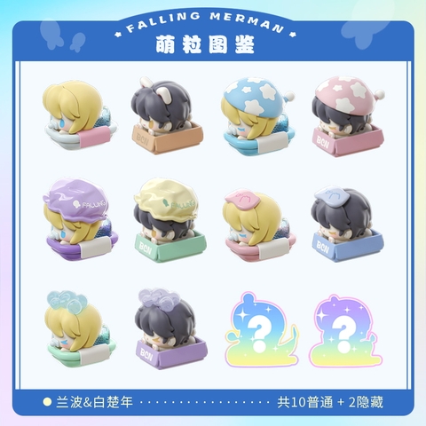 Blindbox Nhân ngư rơi xuống chính hãng Mẫu 1