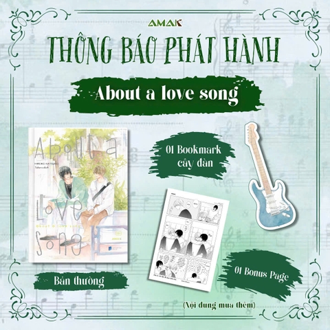 Truyện tranh ABOUT A LOVE SONG [BẢN THƯỜNG]