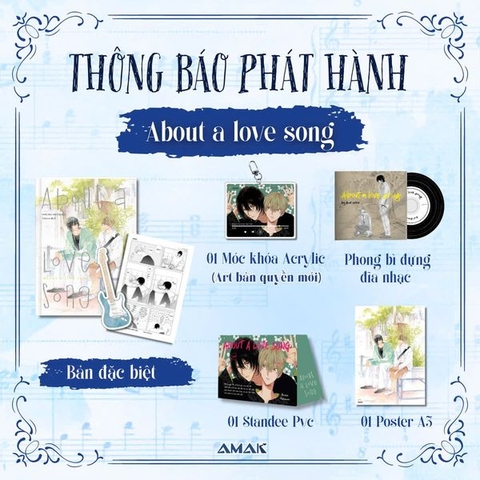 Truyện tranh ABOUT A LOVE SONG [BẢN ĐẶC BIỆT]