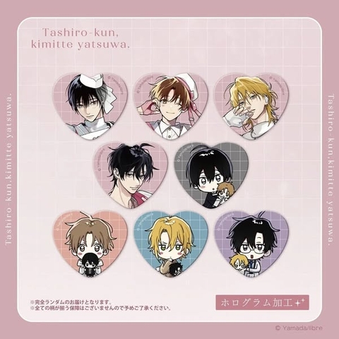 Huy hiệu ngẫu nhiên Tashiro cậu thật là chính hãng Mẫu 1