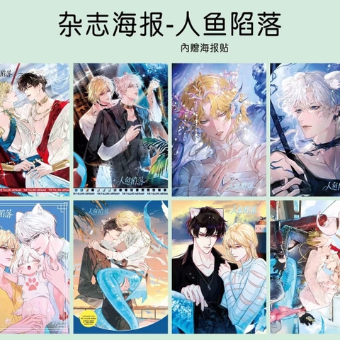 Poster Nhân ngư rơi xuống mẫu 1